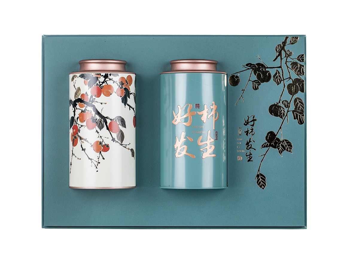 Подарочный набор (2 банки для хранения чая) # 52601