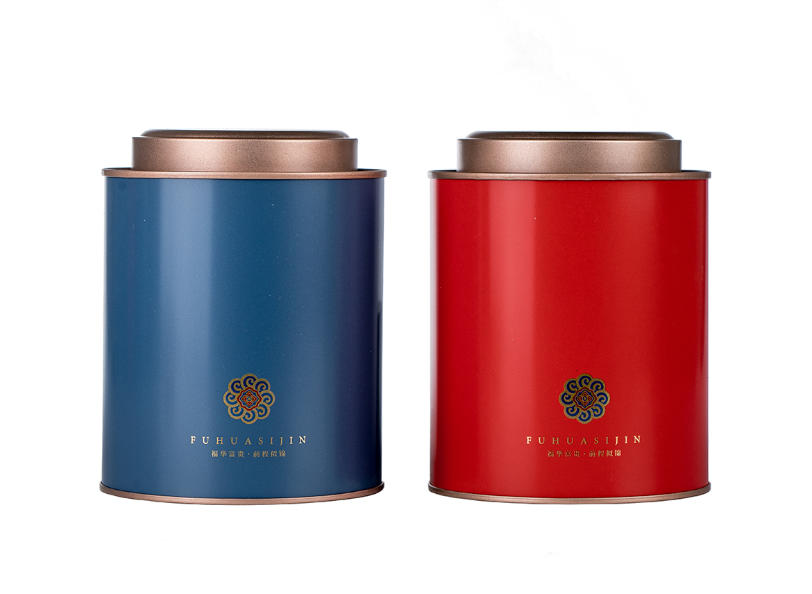 Подарочный набор (2 банки для хранения чая) # 52602