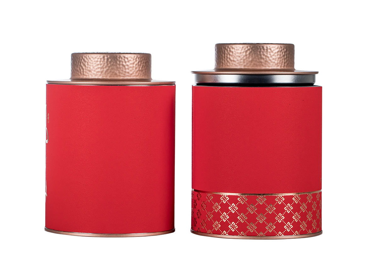 Подарочный набор (2 банки для хранения чая и пиала) # 52603