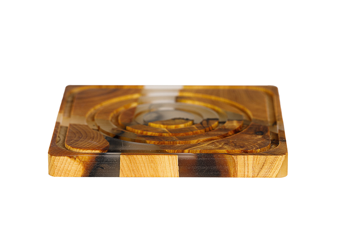 Подставка # 52679, дерево/эпоксидная смола,