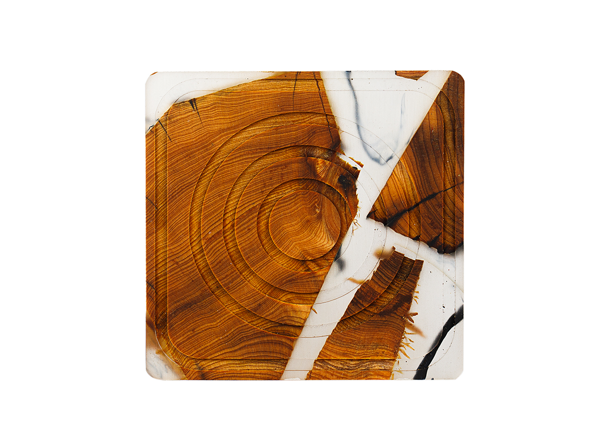 Подставка # 52679, дерево/эпоксидная смола,