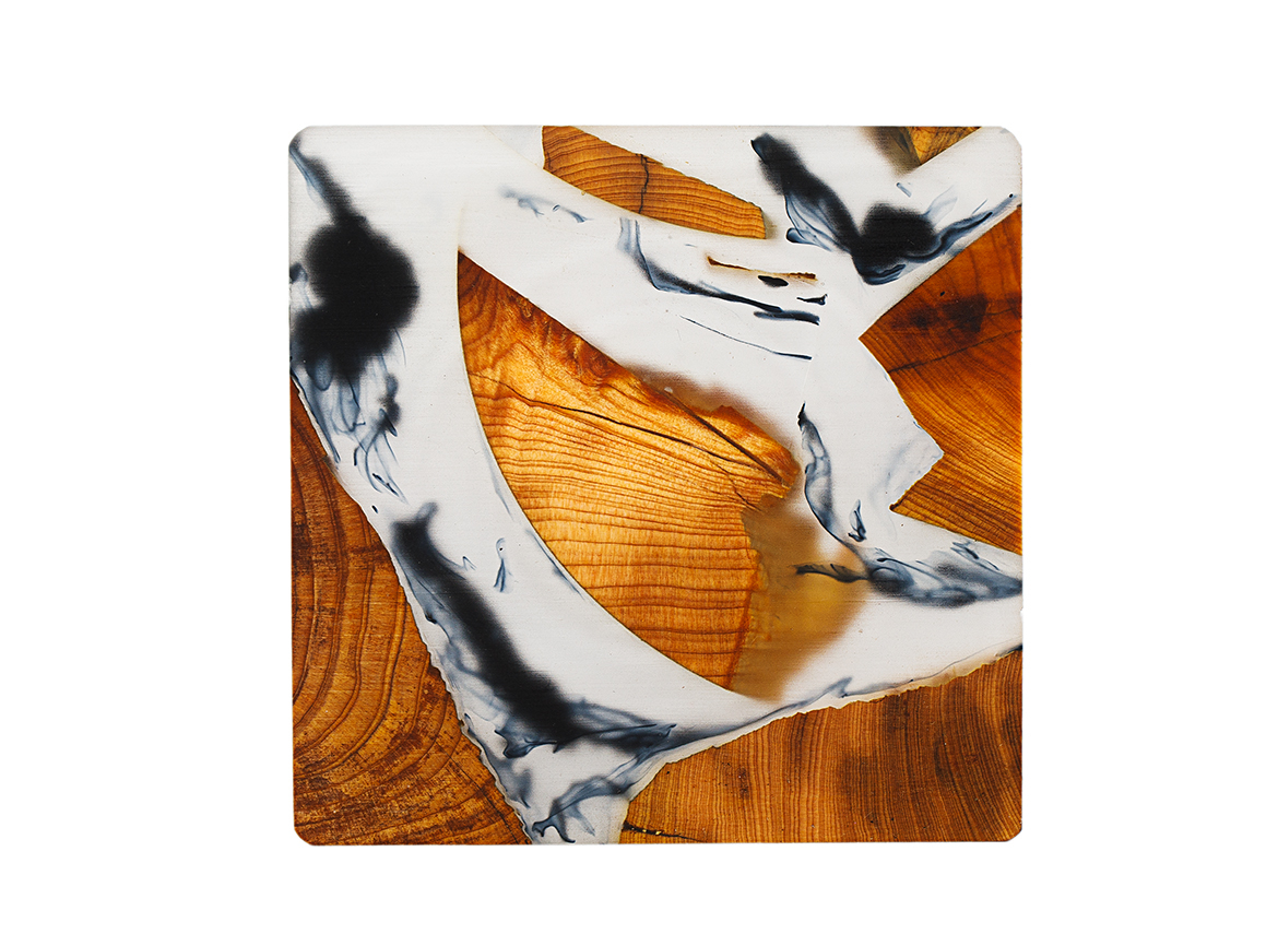 Подставка # 52679, дерево/эпоксидная смола,