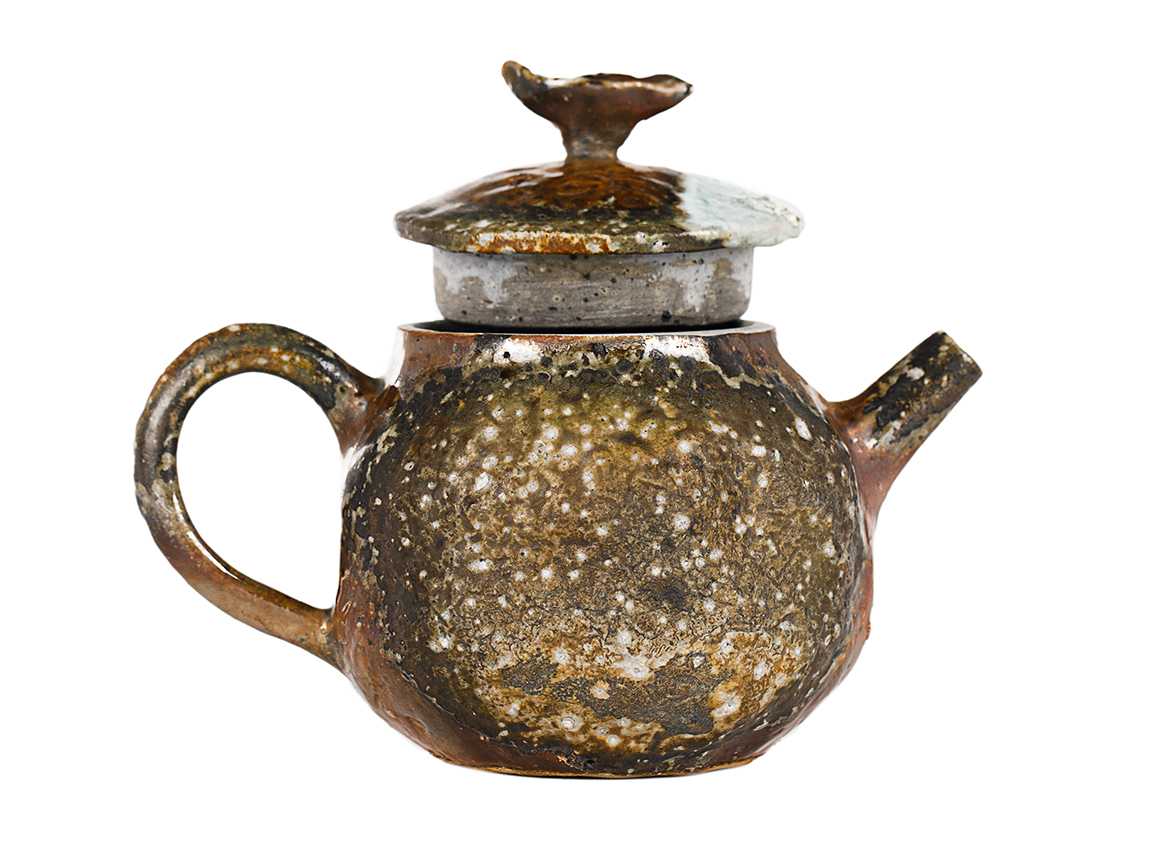 Чайник # 52696, дровяной обжиг, Дэхуа, 170 мл.