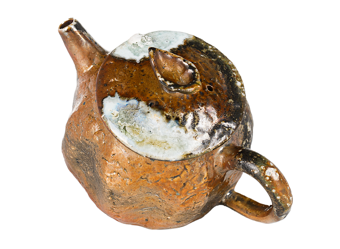 Чайник # 52696, дровяной обжиг, Дэхуа, 170 мл.