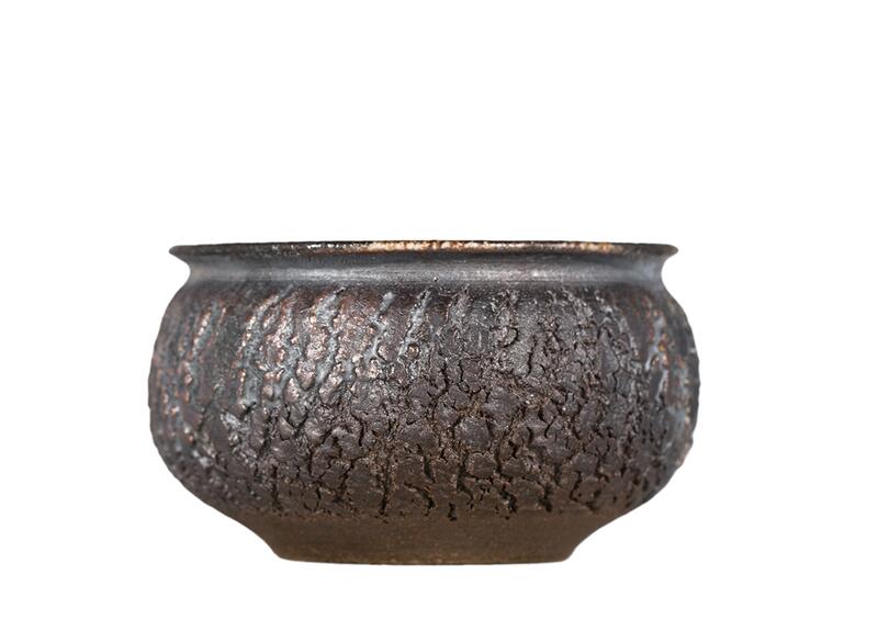Пиала # 52697,  дровяной обжиг, керамика, Дэхуа, 100 мл.