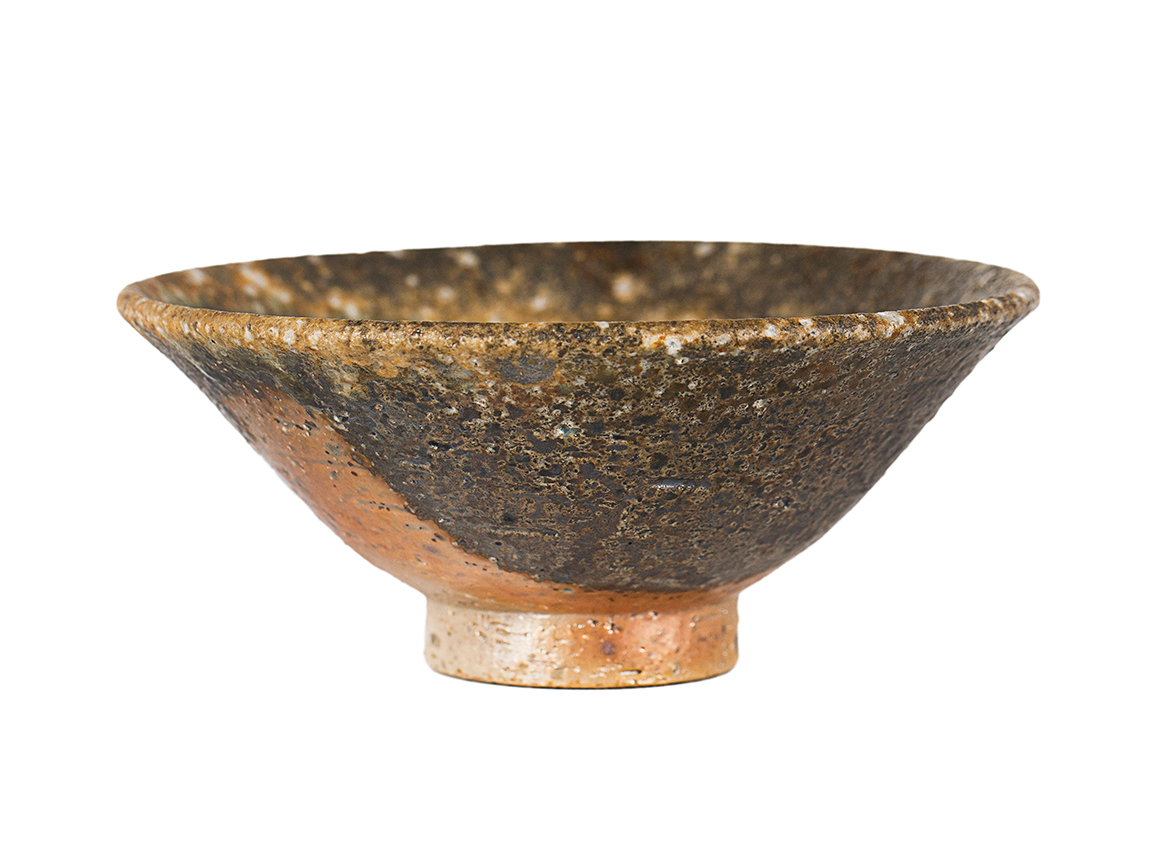 Пиала # 52698, дровяной обжиг, керамика, Дэхуа, 65 мл.