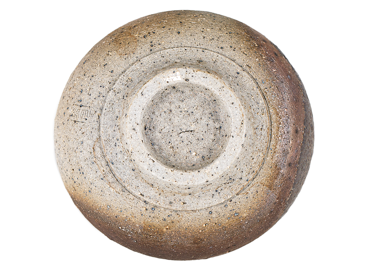 Пиала # 52699, дровяной обжиг, керамика, Дэхуа, 60 мл.