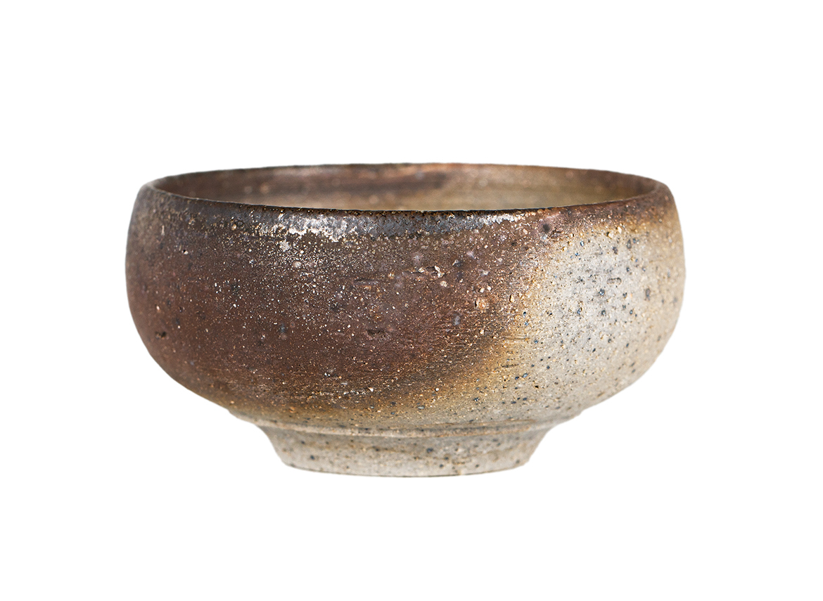Пиала # 52699, дровяной обжиг, керамика, Дэхуа, 60 мл.