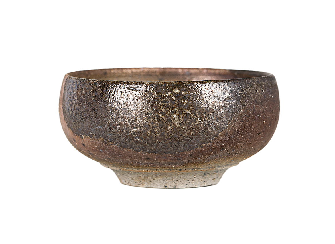 Пиала # 52699, дровяной обжиг, керамика, Дэхуа, 60 мл.