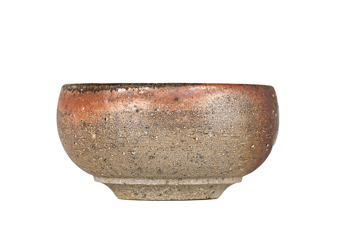 Пиала # 52701, дровяной обжиг, керамика, Дэхуа, 60 мл.