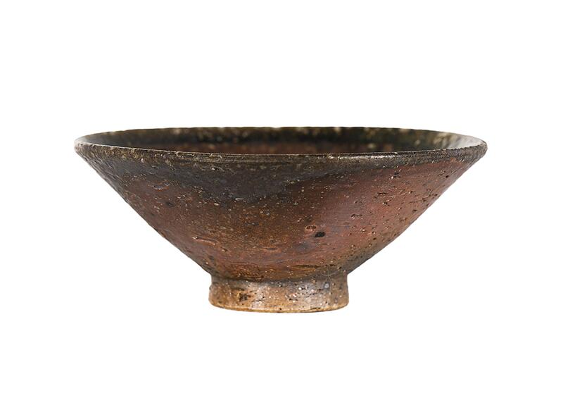 Пиала # 52702, дровяной обжиг, керамика, Дэхуа, 65 мл.