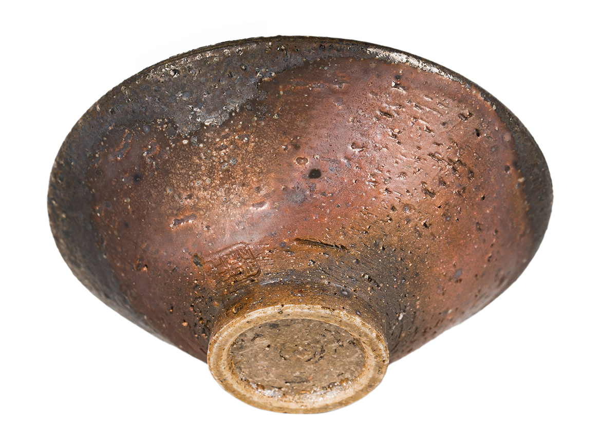 Пиала # 52702, дровяной обжиг, керамика, Дэхуа, 65 мл.