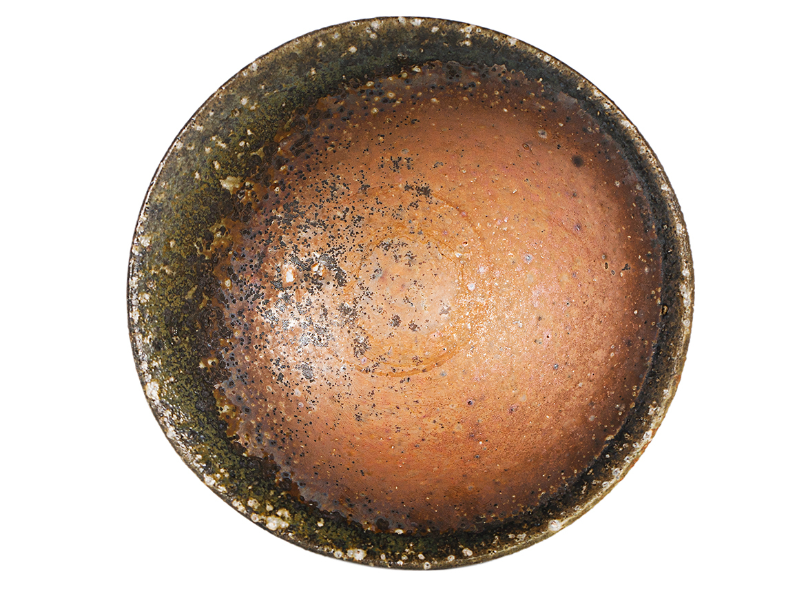 Пиала # 52702, дровяной обжиг, керамика, Дэхуа, 65 мл.