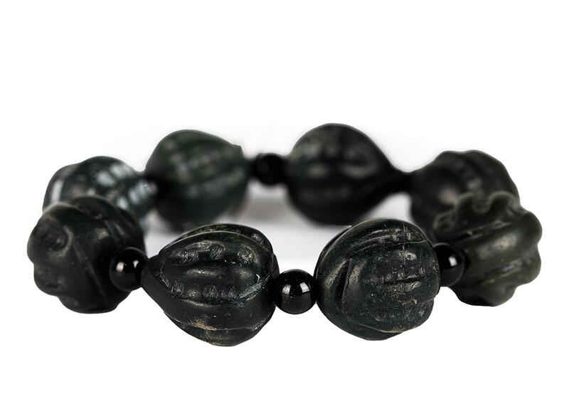 Браслет # 52739, нефрит