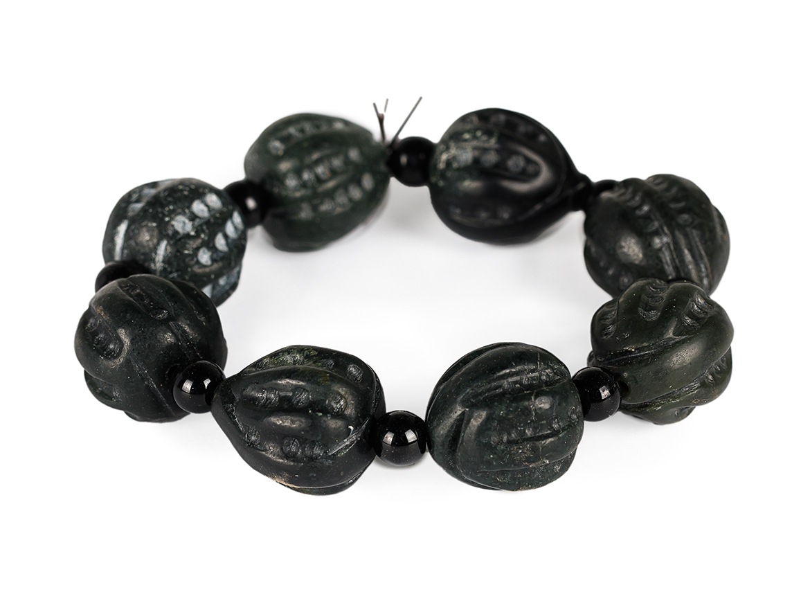 Браслет # 52739, нефрит