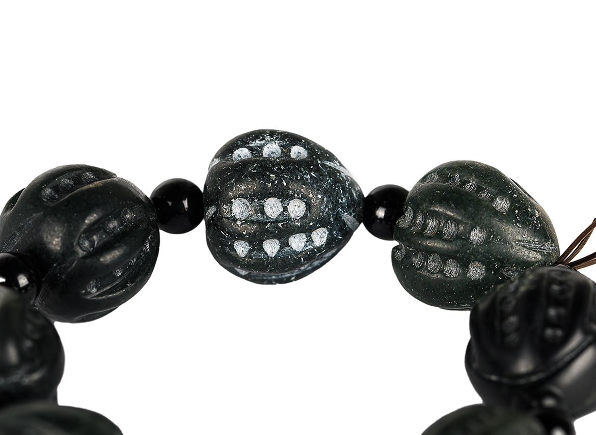 Браслет # 52739, нефрит