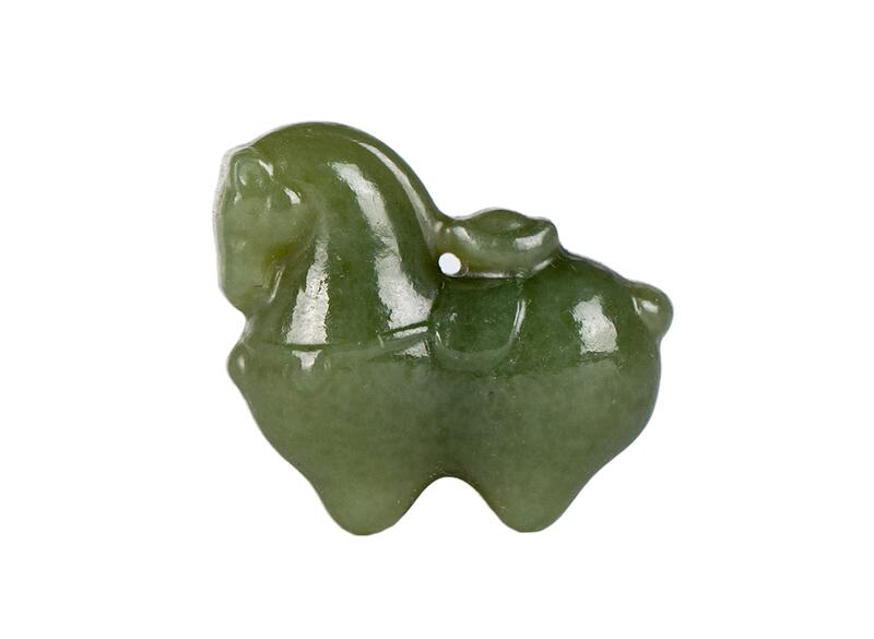 Амулет # 52742, нефрит