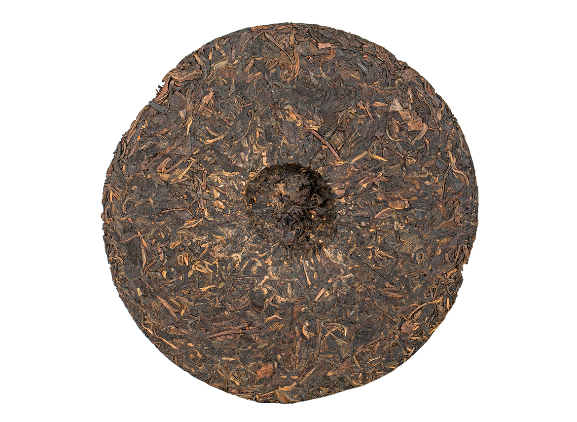 Шэн пуэр, рецепт 7542, Цинь Бин, сухой склад (Хунань) - CNNP, 1990-е