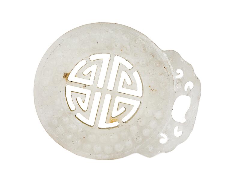 Амулет # 52760, нефрит