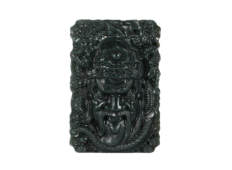 Амулет # 52763, нефрит