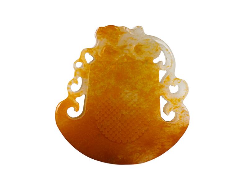 Амулет # 52764, нефрит