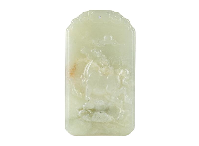 Амулет # 52765, нефрит