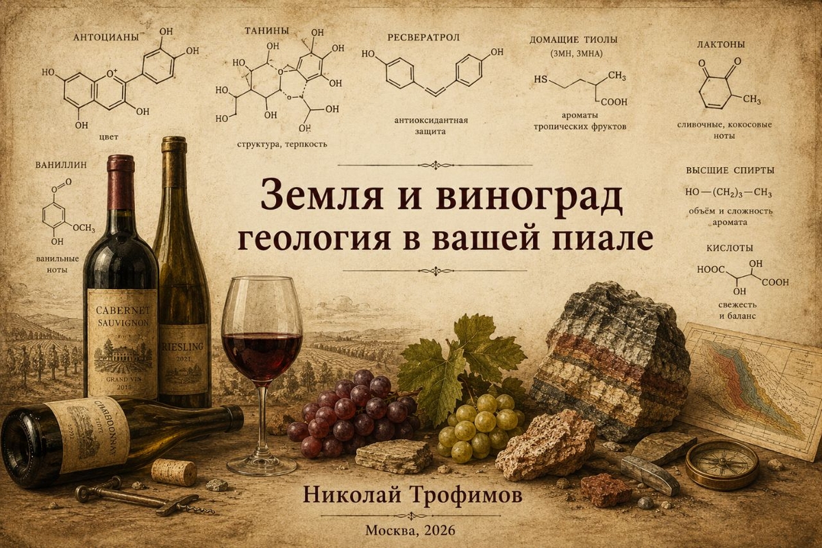 19 августа/Лекция "Земля и виноград: геология в вашей пиале"/Николай Трофимов/ЧАЙНЫЙ КЛУБ МОЙЧАЙ.РУ НА БАКУНИНСКОЙ, Москва